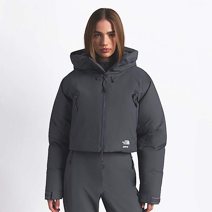 The North Face X SKIMS Insulated Shell Jacket W TNF SK Gunmetal HERO