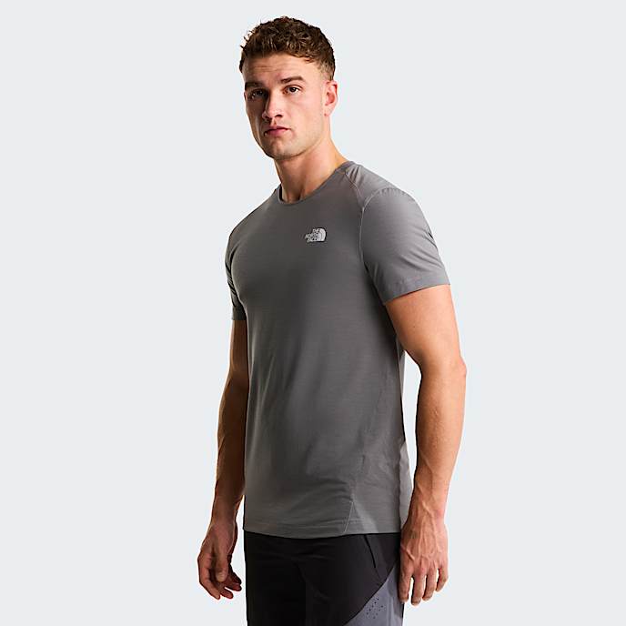 Mski Tshirt Lightning Alpine TNF Smoked Pearl HERO