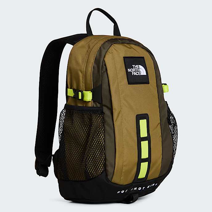 Backpack Hot Shot Mini TNF Cedar New Taupe Green Fizz Lime HERO