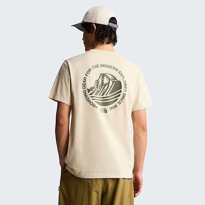 Monte Regular Graphic TShirt M TNF Desert Stone HERO