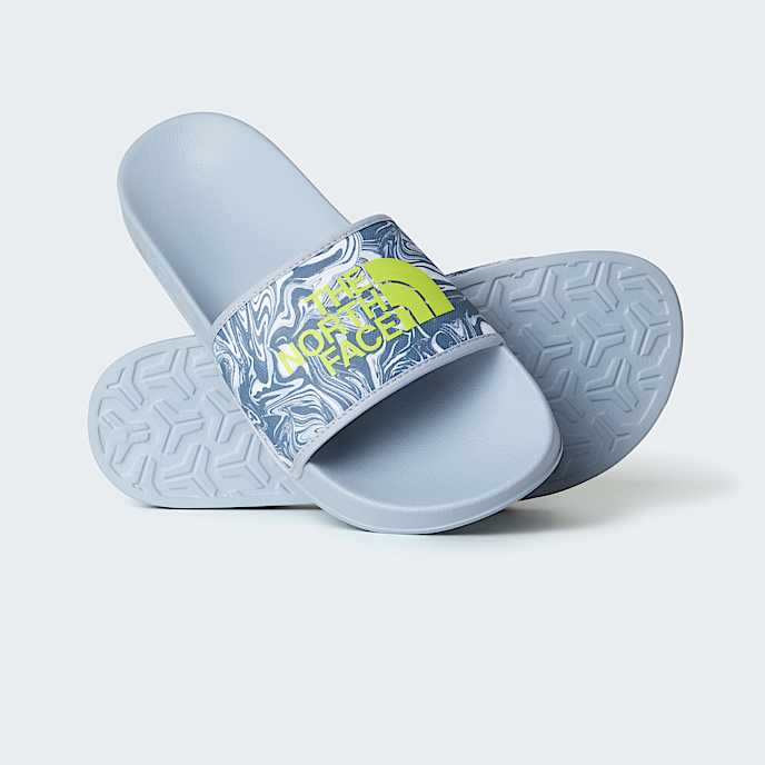 Base Camp Slides III pour homme TNF Frost GreyFizz Lime HERO