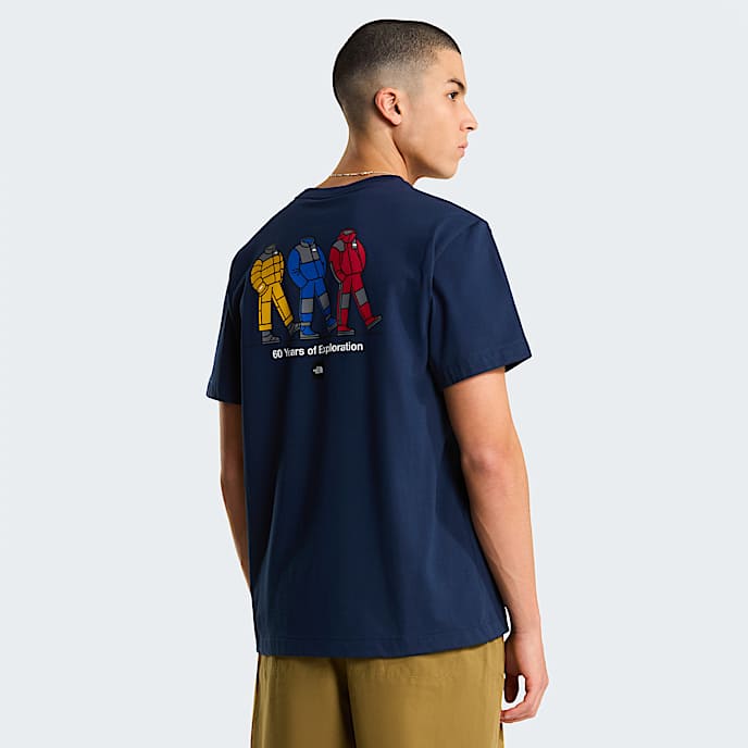 Tshirt dcontract graphique TNF Celebration pour homme TNF Summit Navy HERO