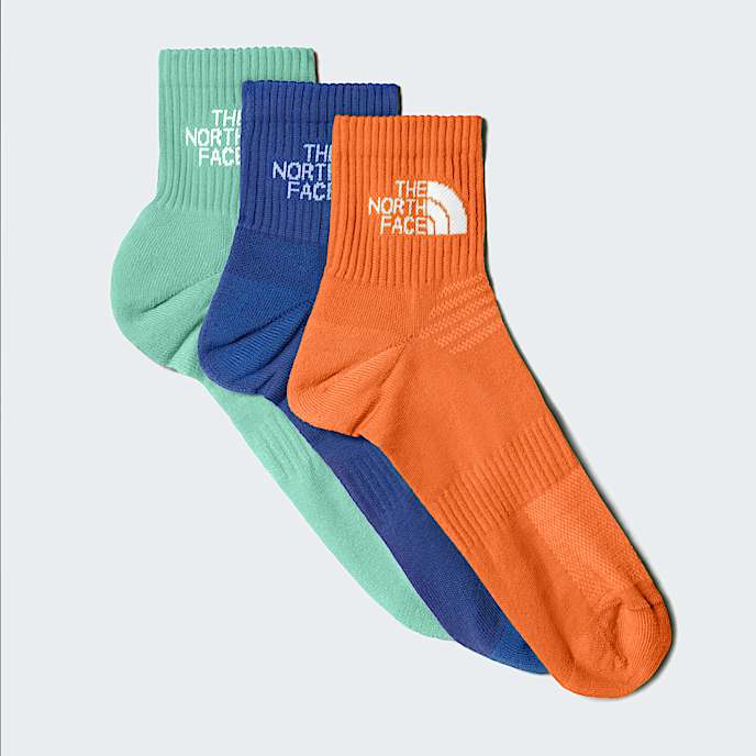 Chaussettes courtes avec amorti Multi Sport TNF PapayaBright FoamIndigo Plum HERO