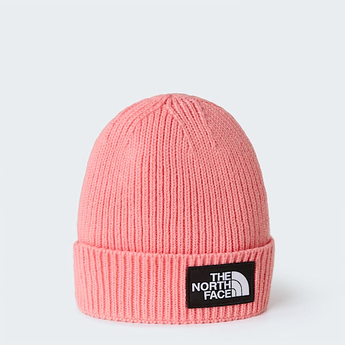 Kids' TNF Logo Box Cuffed Beanie - 1