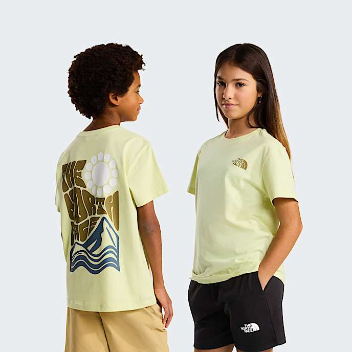 Tshirt dcontract Voyage pour enfant TNF Lemon Mist HERO