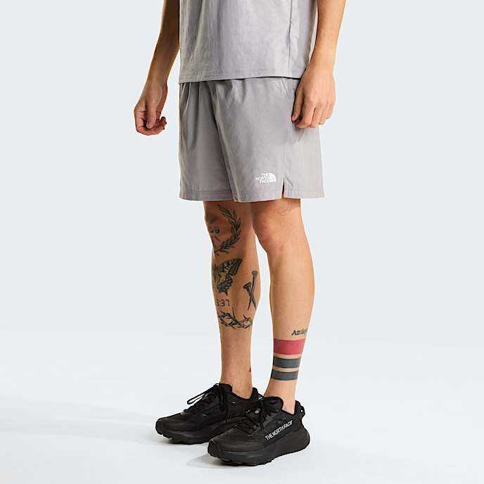 247 Pentadome Embossed 7 Shorts M TNF Meld Grey HERO