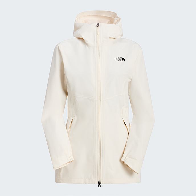 Parka impermable Hikesteller pour femme TNF White Dune HERO