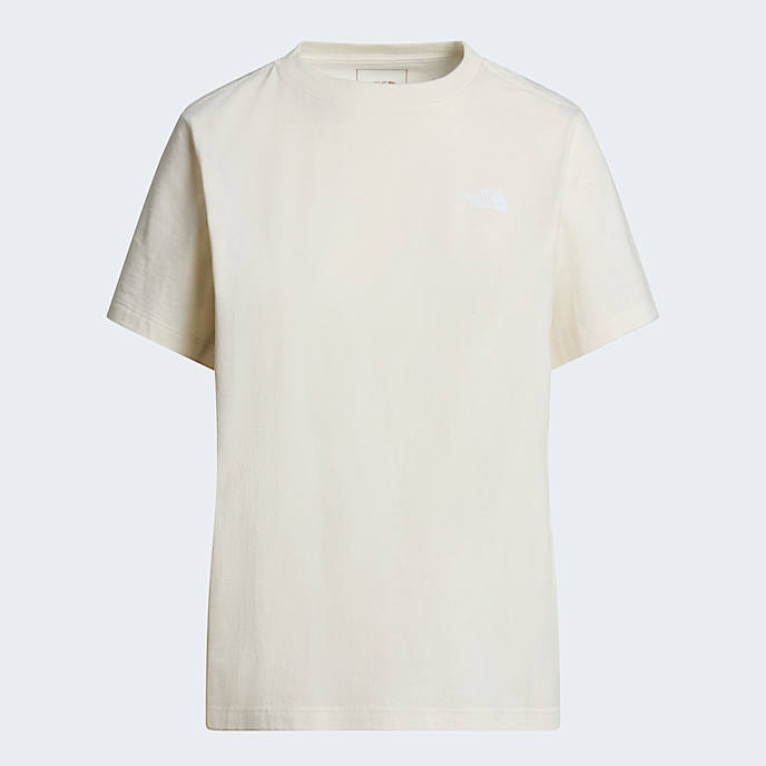 Womens Low Read TShirt TNF White Dune HERO