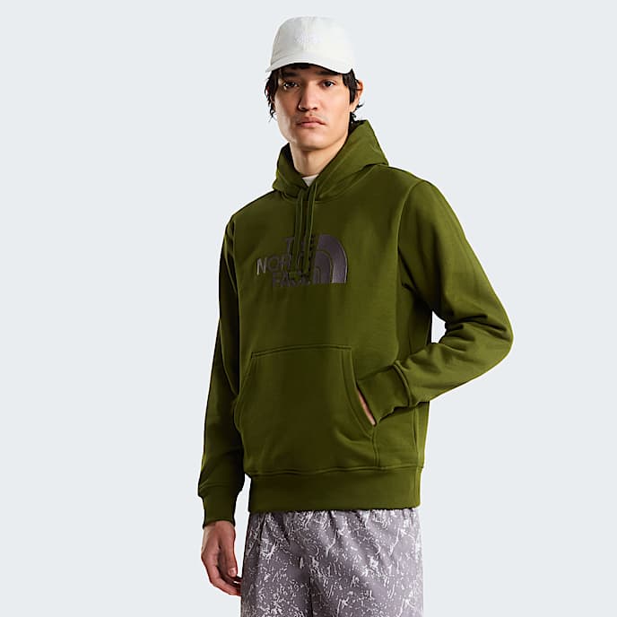 Sweat  capuche Drew Peak pour homme TNF Woodland GreenTranscendent Grey HERO