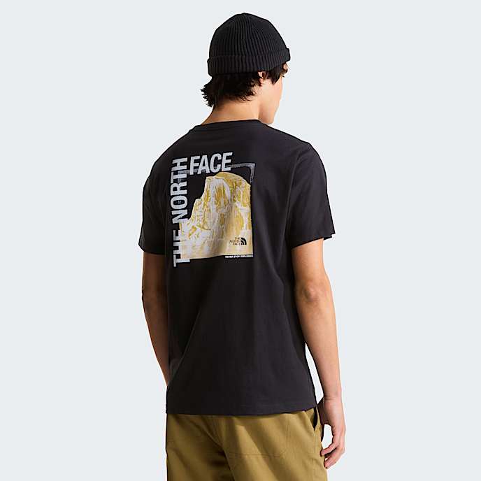 Tshirt standard Half Dome Photo Graphic pour homme TNF TNF Black HERO