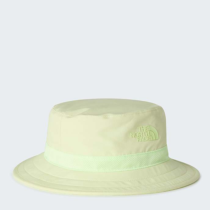 Gorro de pescador reversible Class V para nios TNF Lemon Mist Logo Weather Topo Phantom Print HERO