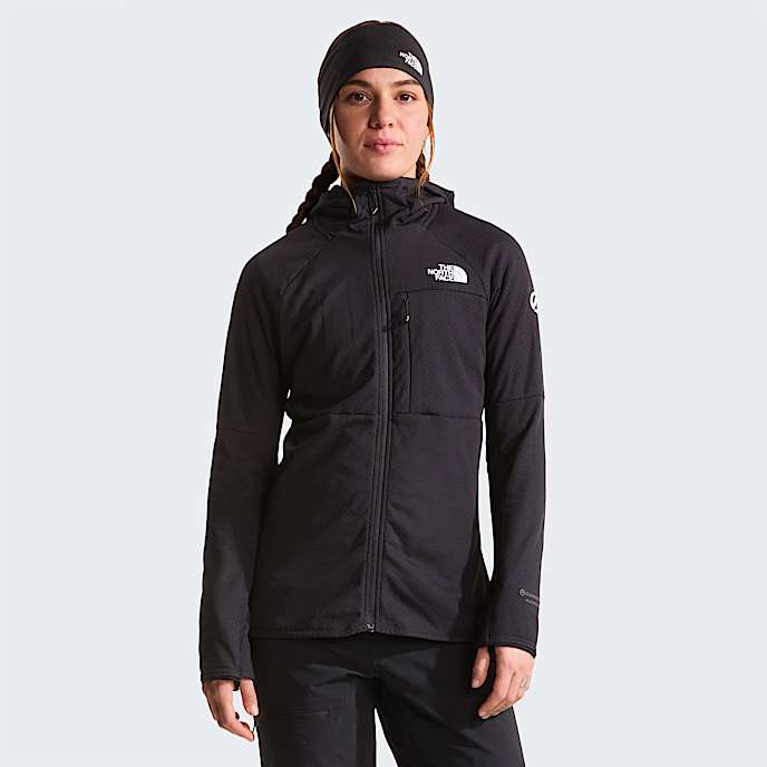 Womens Summit Series FUTUREFLEECE Hoodie TNF TNF BlackNPF HERO