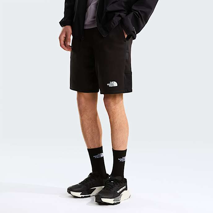 Pantaloncini in pile Mountain Athletics da uomo TNF TNF Black HERO