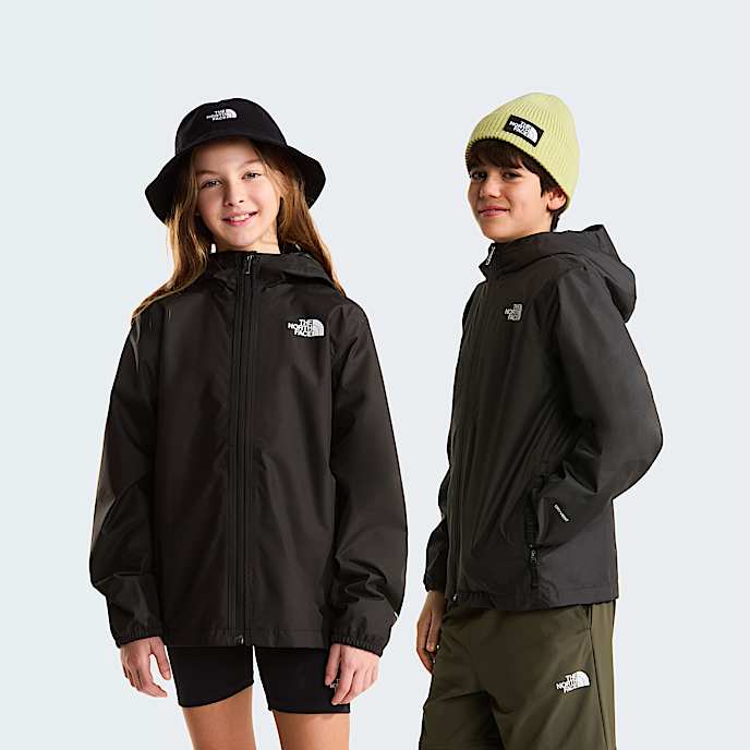 Zipline Rain Jacket Junior TNF TNF Black HERO