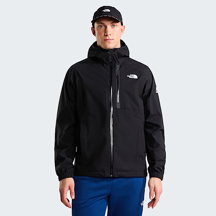 Mens Mountain Athletics Rainlit Hooded Jacket TNF TNF Black HERO