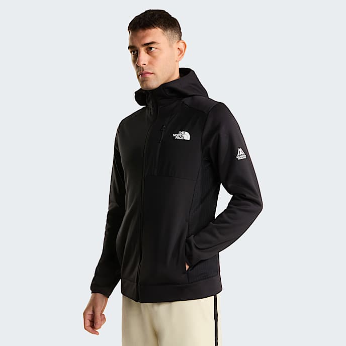 Mski polar z kapturem Mountain Athletics TNF TNF Black HERO