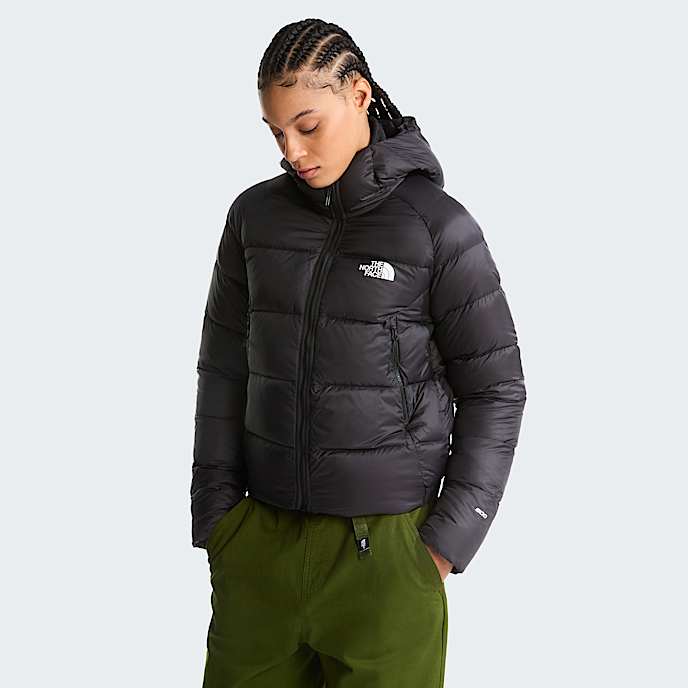 Damska kurtka puchowa z kapturem Hyalite TNF TNF Black HERO
