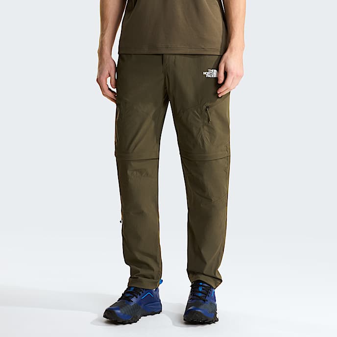 Exploration Convertible Regular Tapered Trousers M TNF New Taupe Green HERO