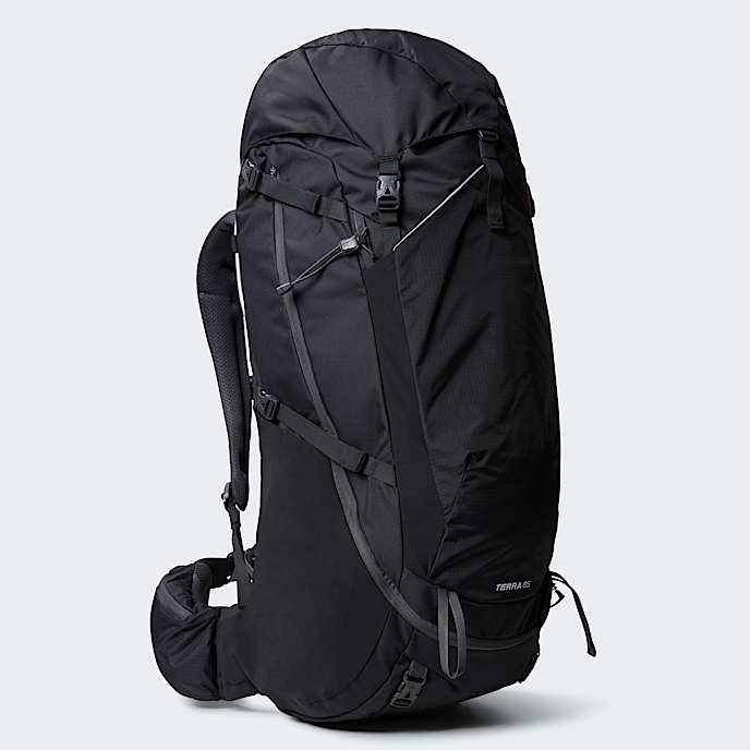 Terrawandelrugzak 65 liter TNF TNF BlackAsphalt GreyNPF HERO