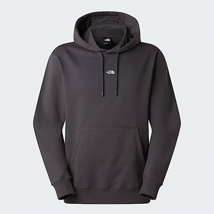 Essential Light relaxt geschnittener Kapuzenpulli in Unisex TNF Anthracite Grey HERO