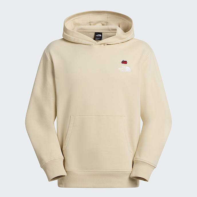 Unisex 60th Anniversary Patch Relaxed Hoodie TNF Desert Stone HERO