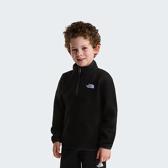 Forro polar con cremallera de 14 Glacier para nios TNF TNF Black HERO