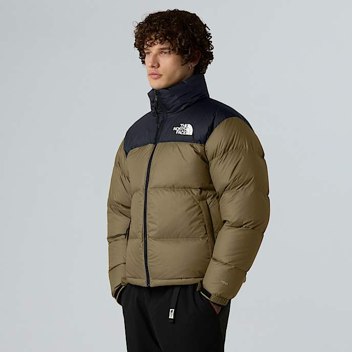 1996 Retro Nuptse Jacke fr Herren TNF Mocha BrownTNF Black HERO