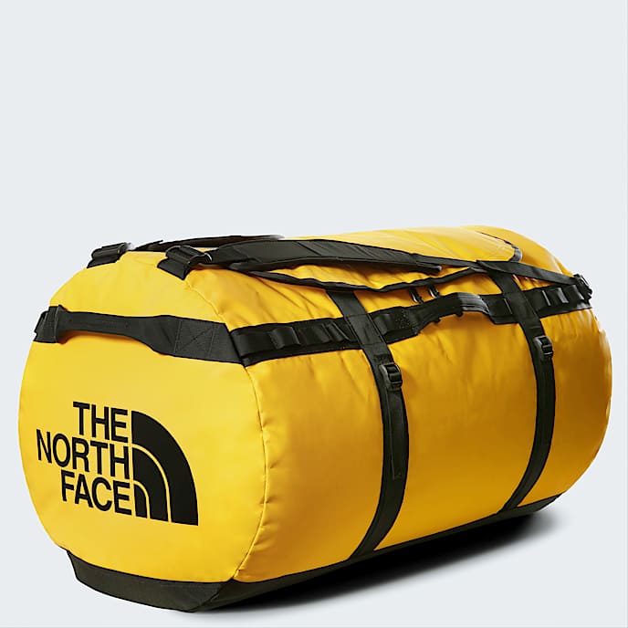 Borsone Base Camp Duffel 150L XXL TNF Summit GoldTNF BlackNPF HERO