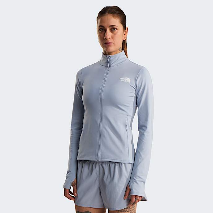 Maglia a maniche lunghe Flex da donna TNF Frost Grey HERO