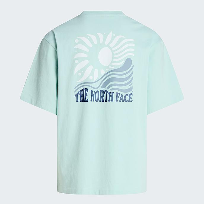 Unisex Sun Oversized Graphic TShirt TNF Opal Frost HERO