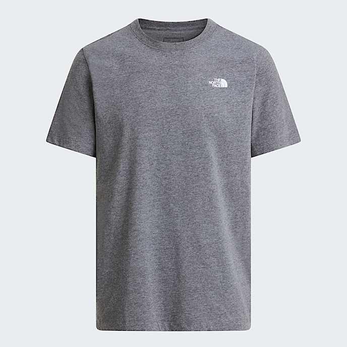 Mens Low Read TShirt TNF TNF Mid Grey Heather HERO