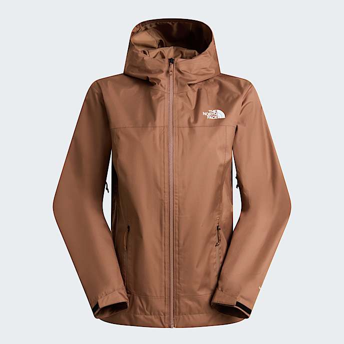Tetsu ZipIn Jacke Damen TNF Latte HERO