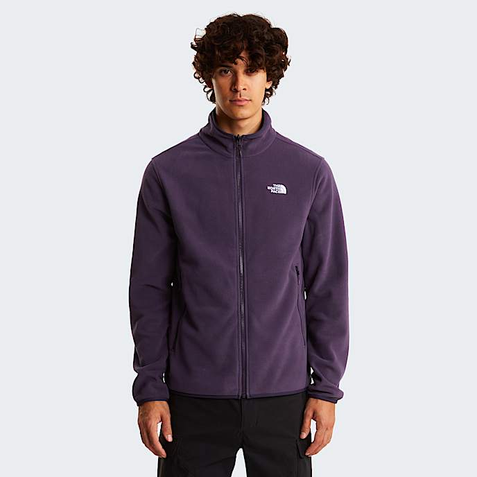 Glacier Fleece mit durchgehendem RV fr Herren TNF Endless Dusk HERO
