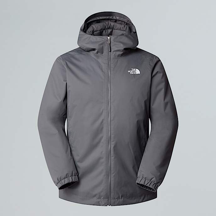 Mens Quest Insulated Jacket TNF Smoked Pearl Dark Heather HERO