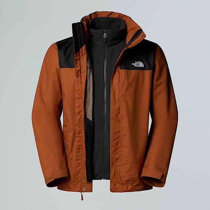 Evolve II Triclimate 3in1 Jacke fr Herren TNF Burnt UmberAsphalt Grey HERO