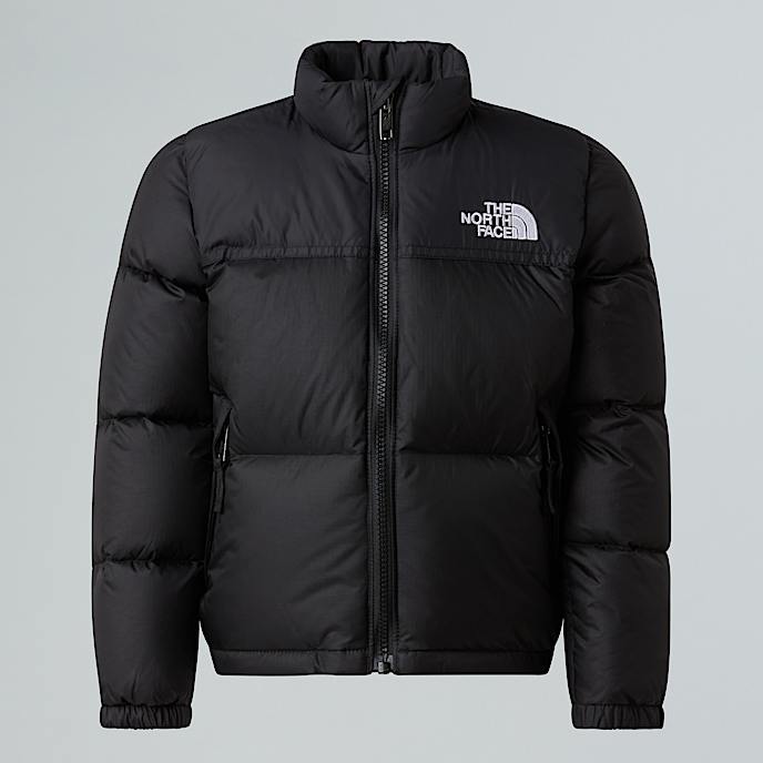 1996 Retro Nuptse Jacke fr Kinder TNF TNF BlackRecycled Down HERO