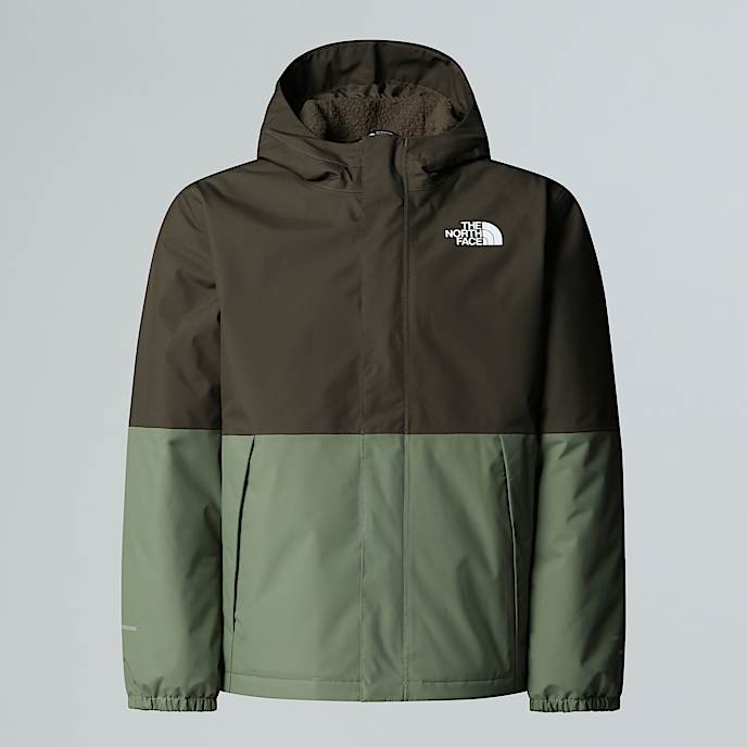 Veste impermable chaude Antora pour garon TNF New Taupe GreenBark Mist HERO