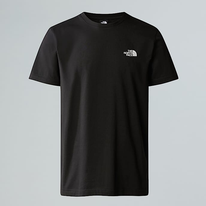 Simple Dome TShirt fr Herren TNF TNF Black HERO