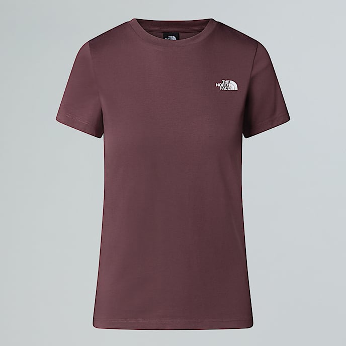 Womens Simple Dome TShirt TNF Tawny Quartz HERO