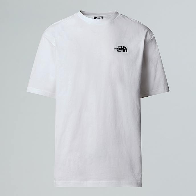 Mens Oversized Essential TShirt TNF TNF White HERO