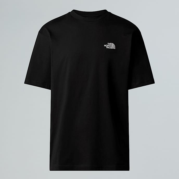 Mens Oversized Essential TShirt TNF TNF Black HERO