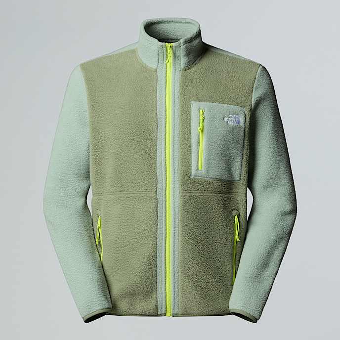 Yumiori FullZip Fleece Jacket M TNF Bark MistSlate MossFizz Lime HERO