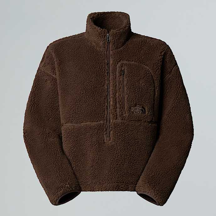 Extreme Pilefleecetrui voor dames TNF Smokey Brown HERO