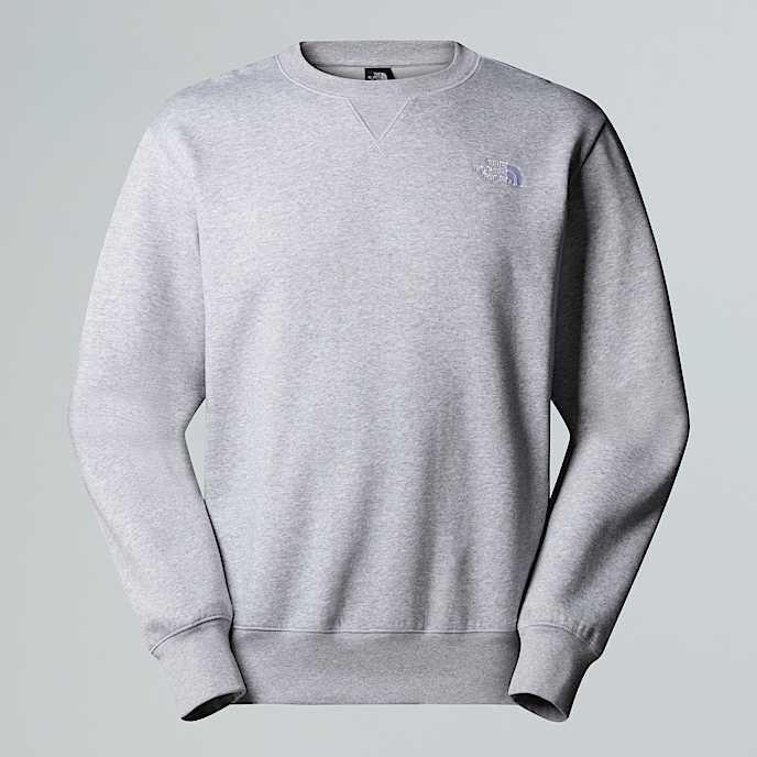 Mens Essential Sweatshirt TNF TNF Light Grey Heather HERO