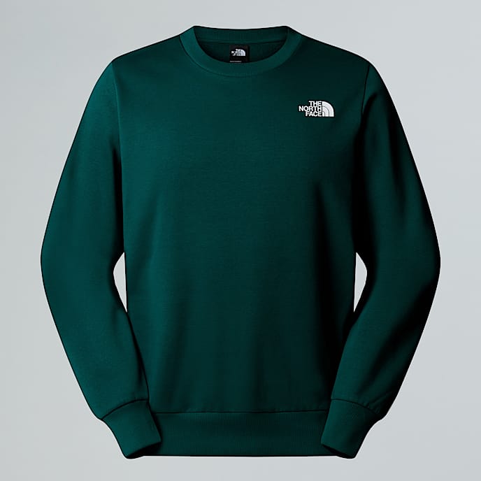 Mens Simple Dome Sweatshirt TNF Hunter Green HERO