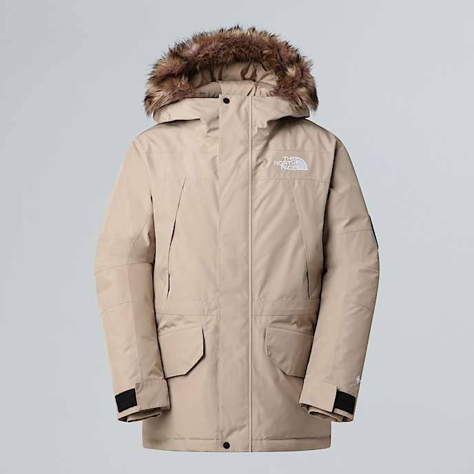 McMurdo zweilagiger GORETEX DaunenParka fr Herren TNF Mushroom Grey HERO