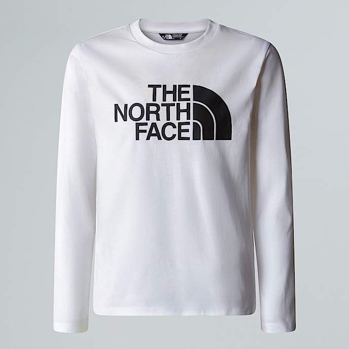 Teens Easy LongSleeve TShirt TNF TNF White HERO