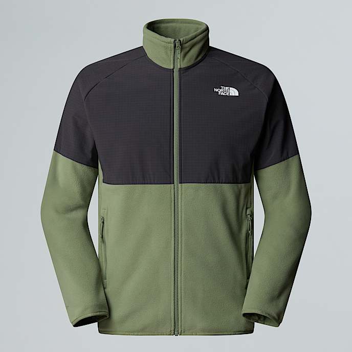 Zware Glacierfleece voor heren TNF Bark MistAsphalt Grey HERO