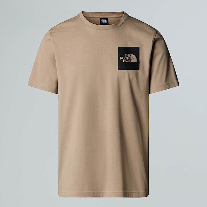 Fine TShirt fr Herren TNF Mushroom Grey HERO