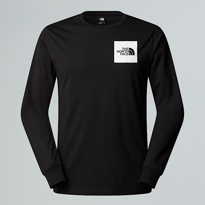 Fine LangarmShirt fr Herren TNF TNF Black HERO